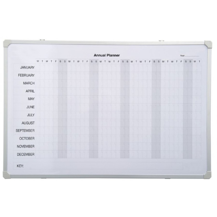 Magnetic Whiteboard Date Planner, Week | Month | Year